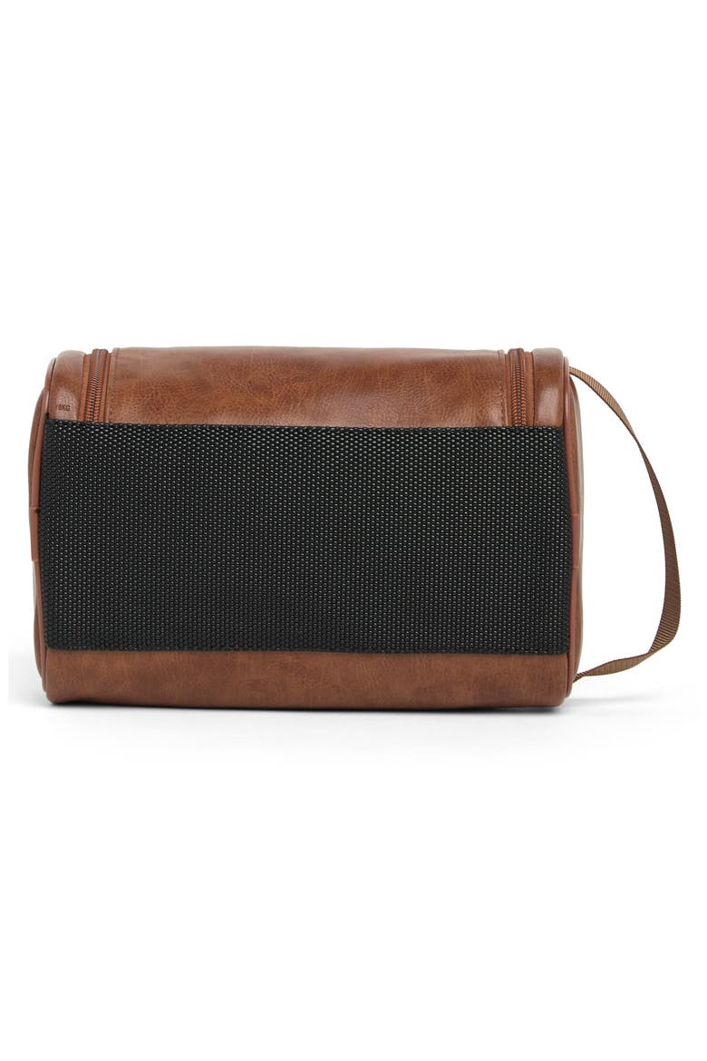 Hanging Leather Dopp Kit, Alternate, color, LUGG
