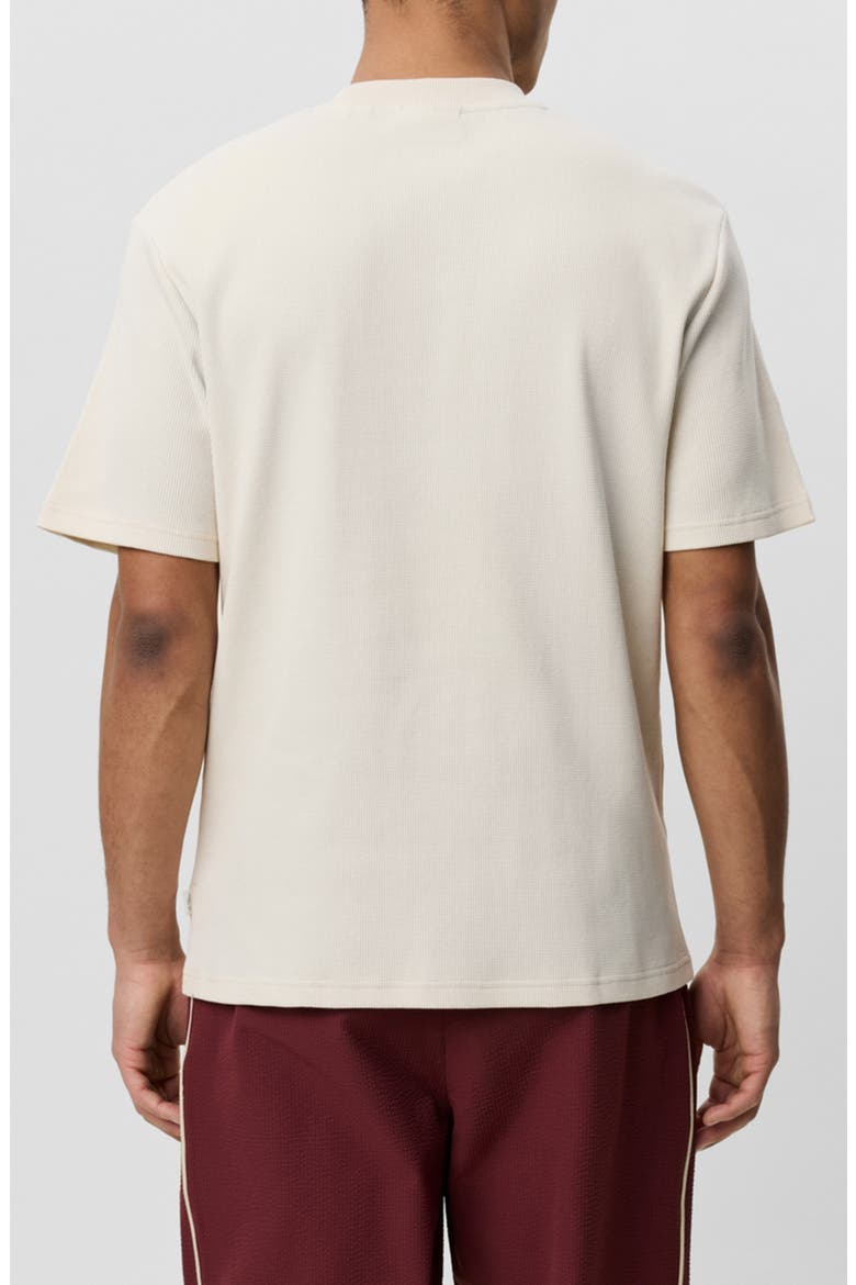 Signature Waffle T-Shirt, Alternate, color, IVORY