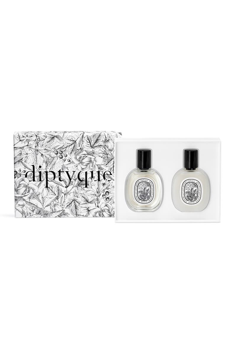 Diptyque Eau Rose Eau de Toilette & Hair Mist Duo, Main, color, 
