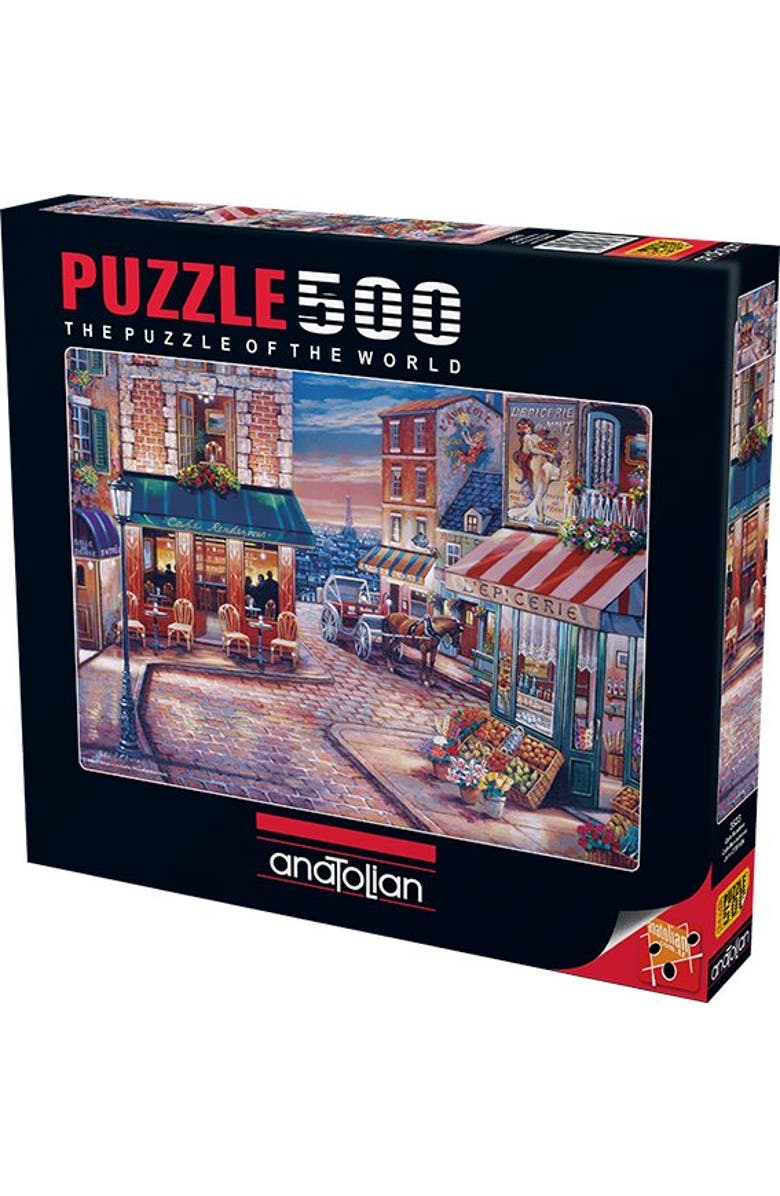 Anatolian Cafe Rendezvous 500 piece Jigsaw Puzzle for Adults, Alternate, color, Multicolor