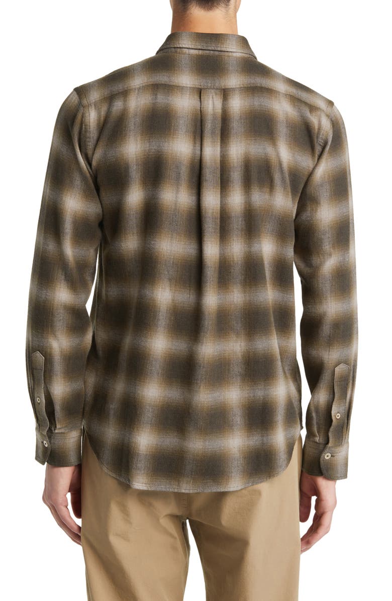 BUCK MASON Pacific Twill Plaid One Pocket Button-Up Shirt, Alternate, color, 