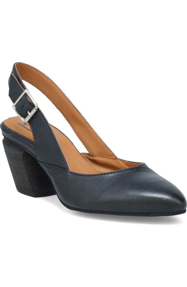 Miz Mooz Aurora Slingback Pump, Main, color, Black