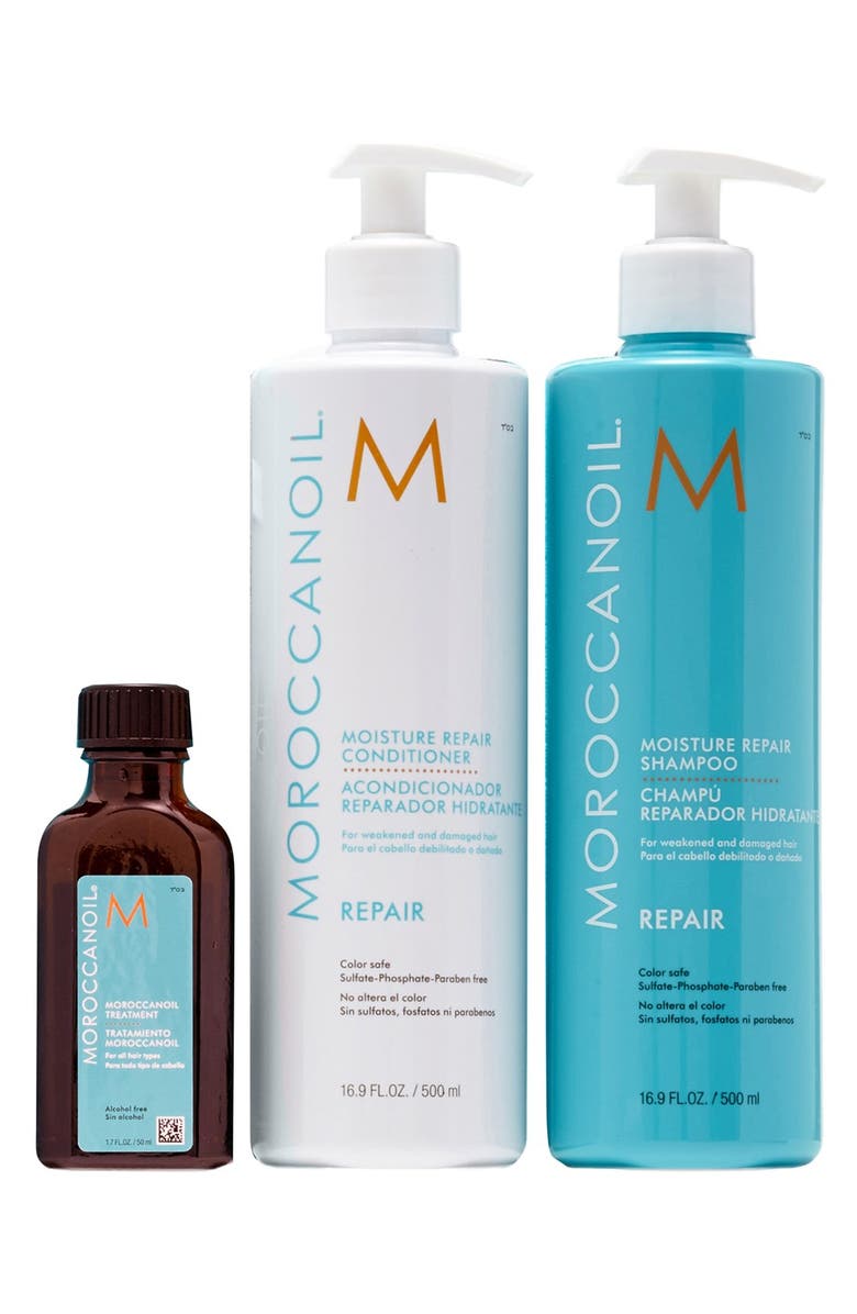 MOROCCANOIL<sup>®</sup> 'Moisture Repair' Hair Set, Alternate, color, 