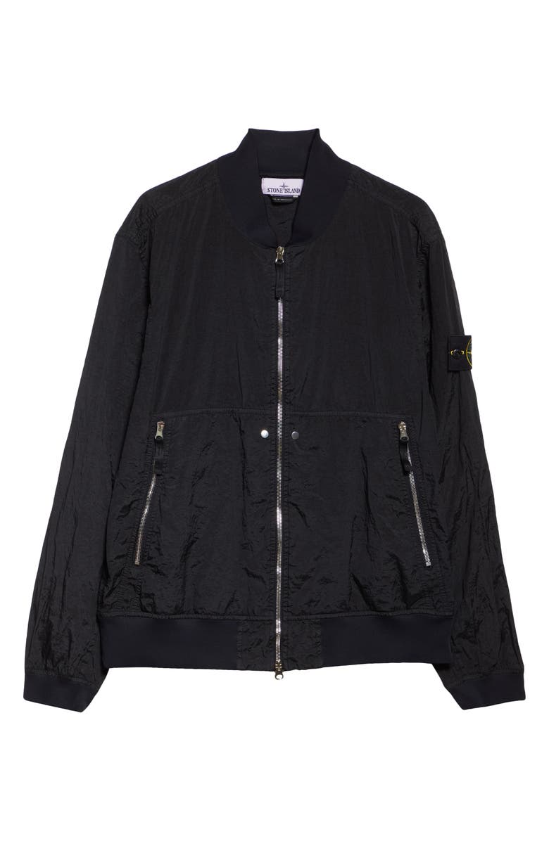 Stone Island Water Resistant ECONYL<sup>®</sup> Regenerated Nylon Bomber Jacket, Alternate, color, 
