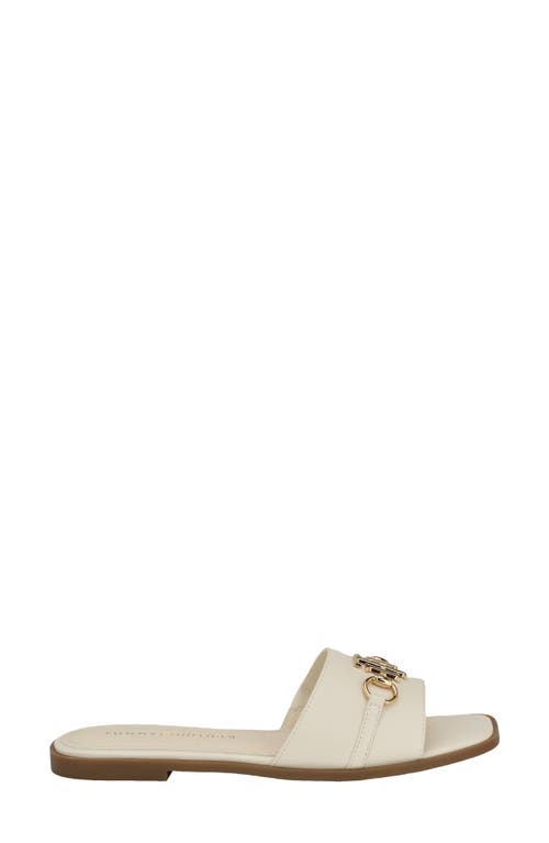 Tommy Hilfiger Pipper Slide Sandal In White