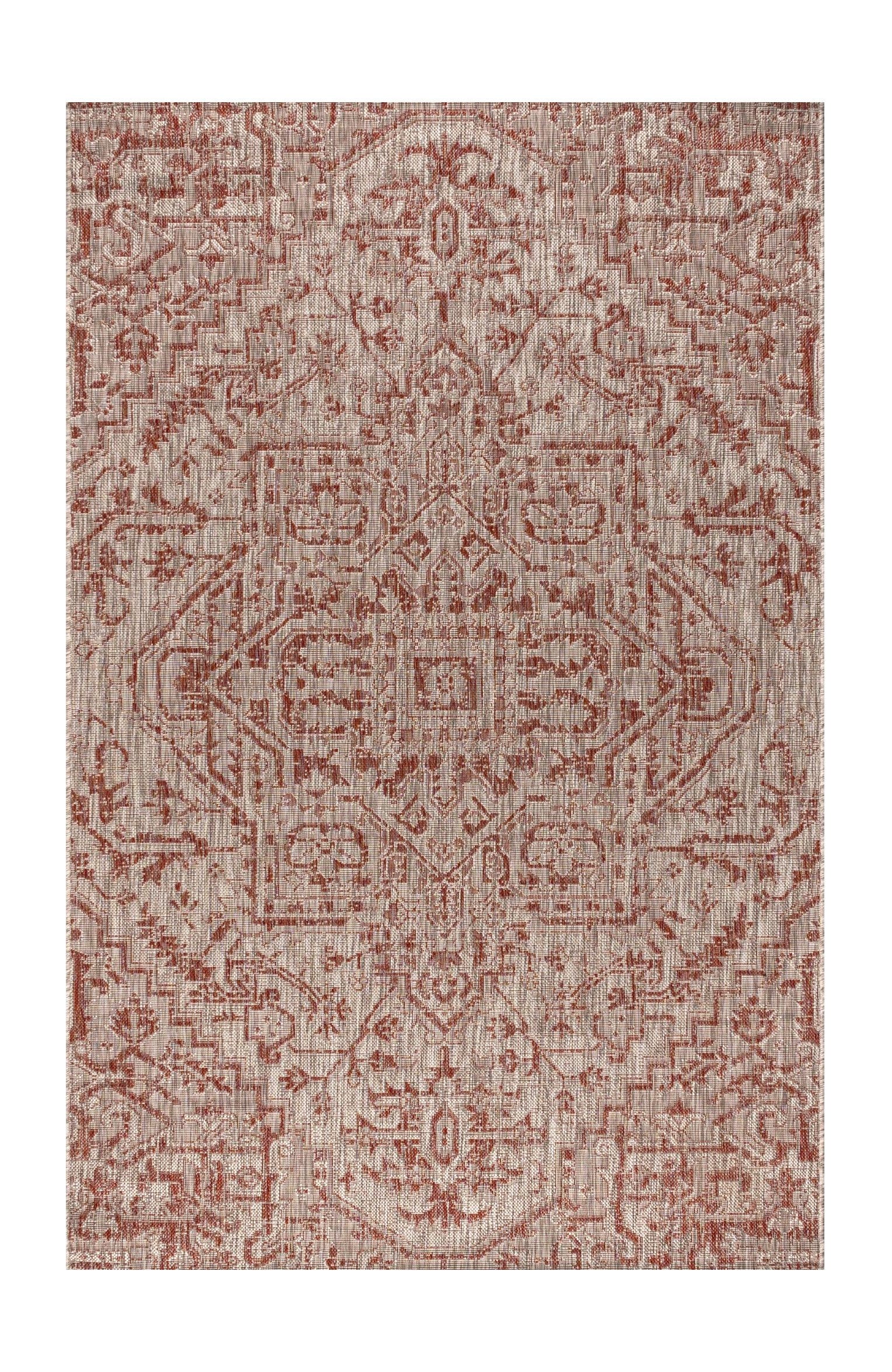 Red/Taupe