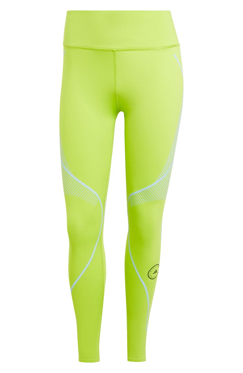 adidas by Stella McCartney HEAT.RDY Running Leggings, Alternate, color, Semi Solar Slime