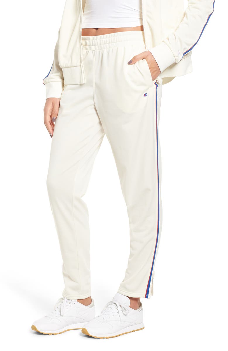 Champion Side Stripe Track Pants, Main, color, 
