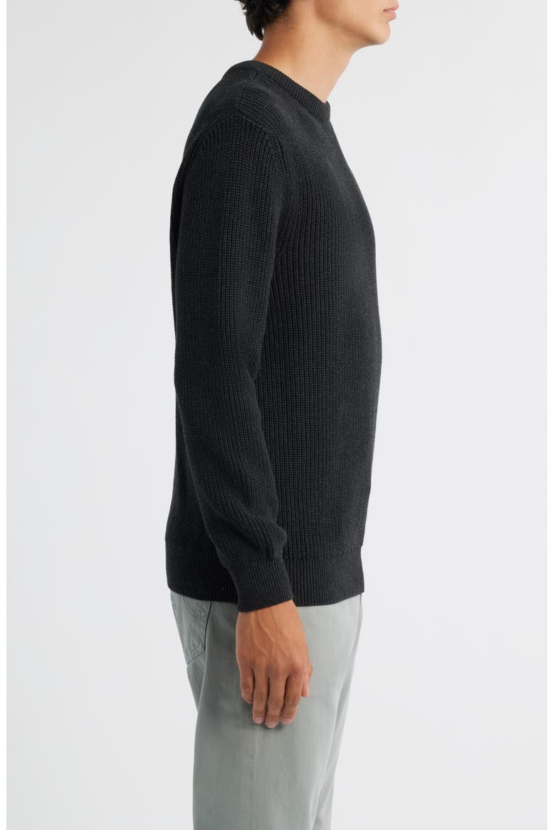 Bay Organic Cotton Sweater, Alternate, color, INK