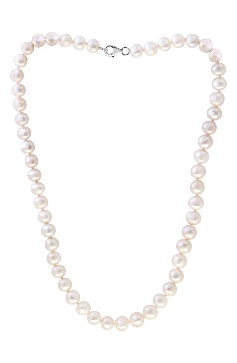 EFFY Sterling Silver 7–8mm Freshwater Pearl Necklace, Main, color, White
