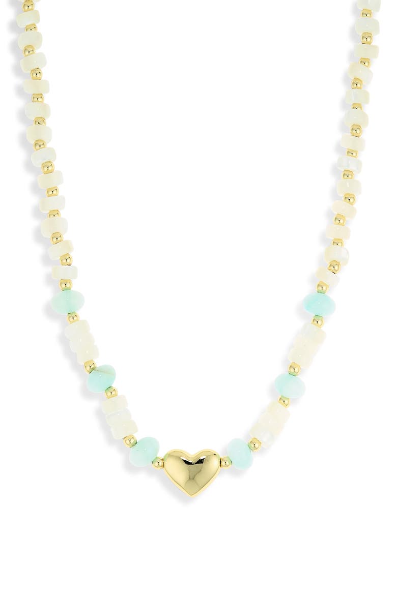 Heart Necklace, Main, color, GOLD