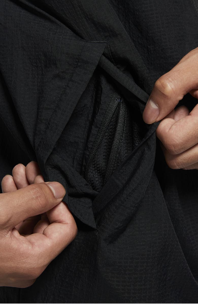 Nike Essential Water Repellent Nylon Running Jacket, Alternate, color,