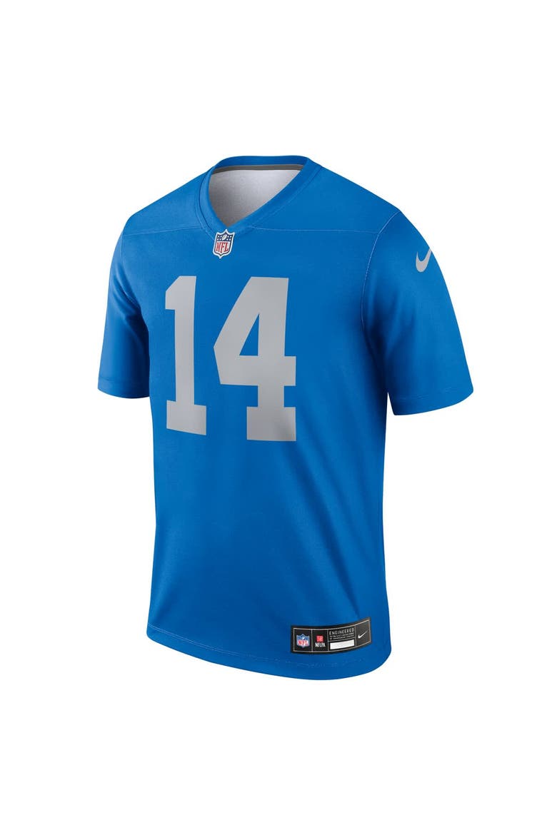 Men's Nike Amon-Ra St. Brown Blue Detroit Lions Alternate Legend Player Performance Top, Alternate, color, Blue