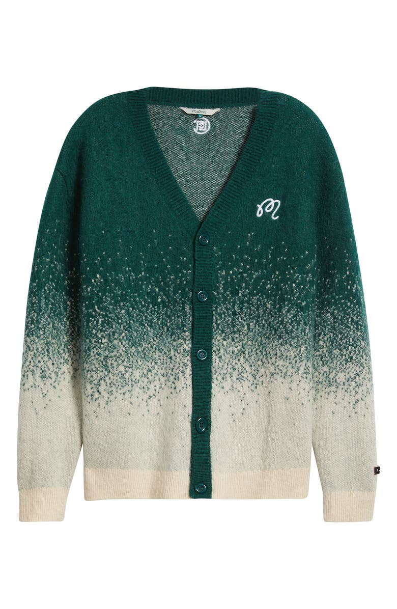 Malbon Golf Clot Cardigan, Alternate, color, Green