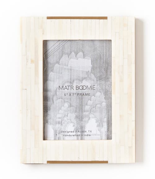 Matr Boomie Mukhendu Picture Frame In White