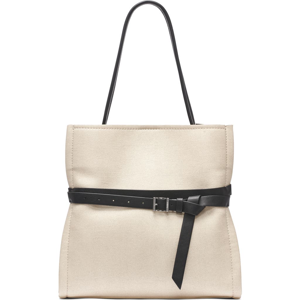 DKNY Bridie Bucket Bag in Natural/Black at Nordstrom Rack