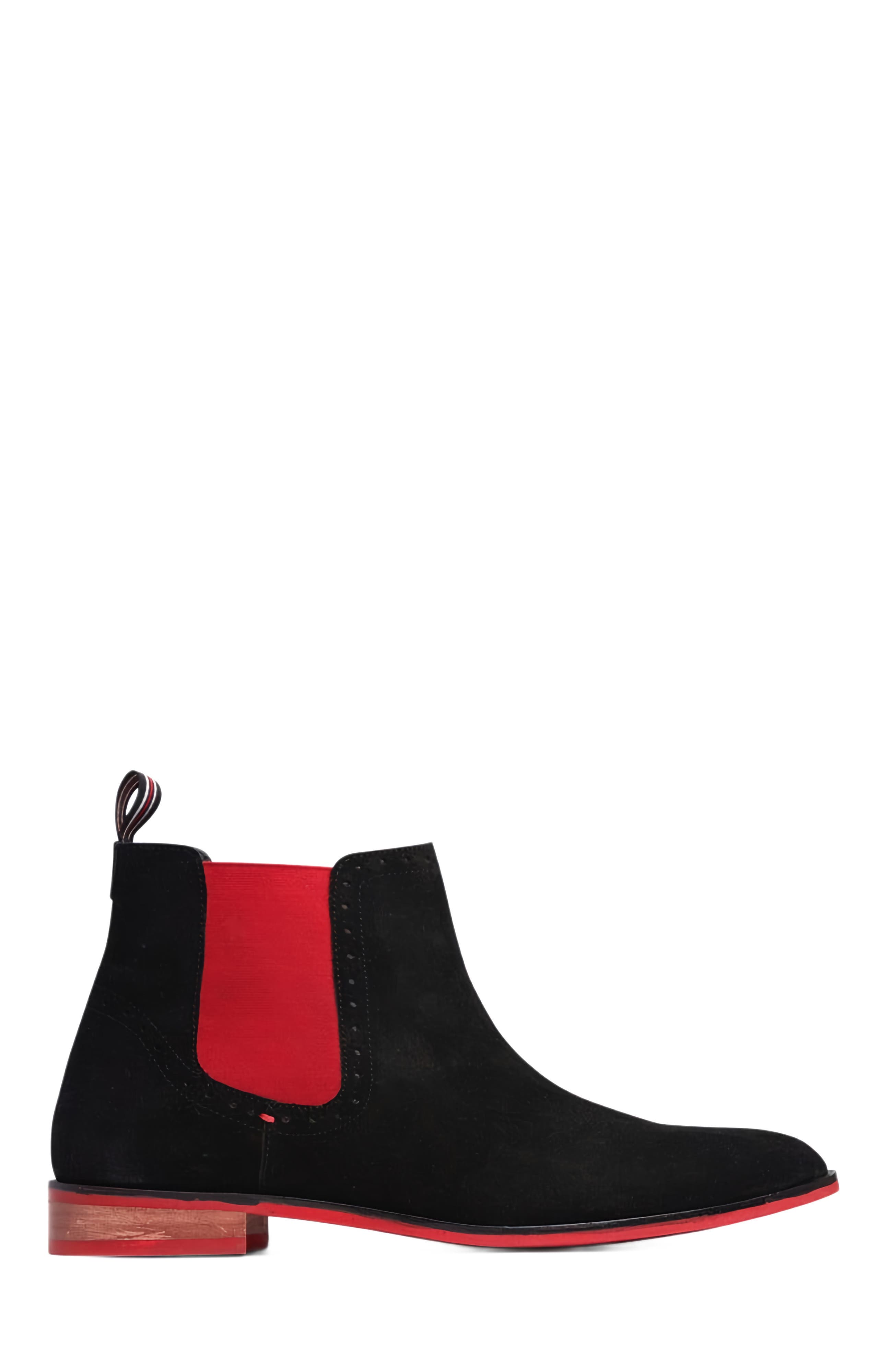 Mantra Chelsea Boot, Alternate, color, Black Suede
