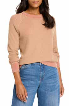 NIC+ZOE Textured Crewneck Sweater