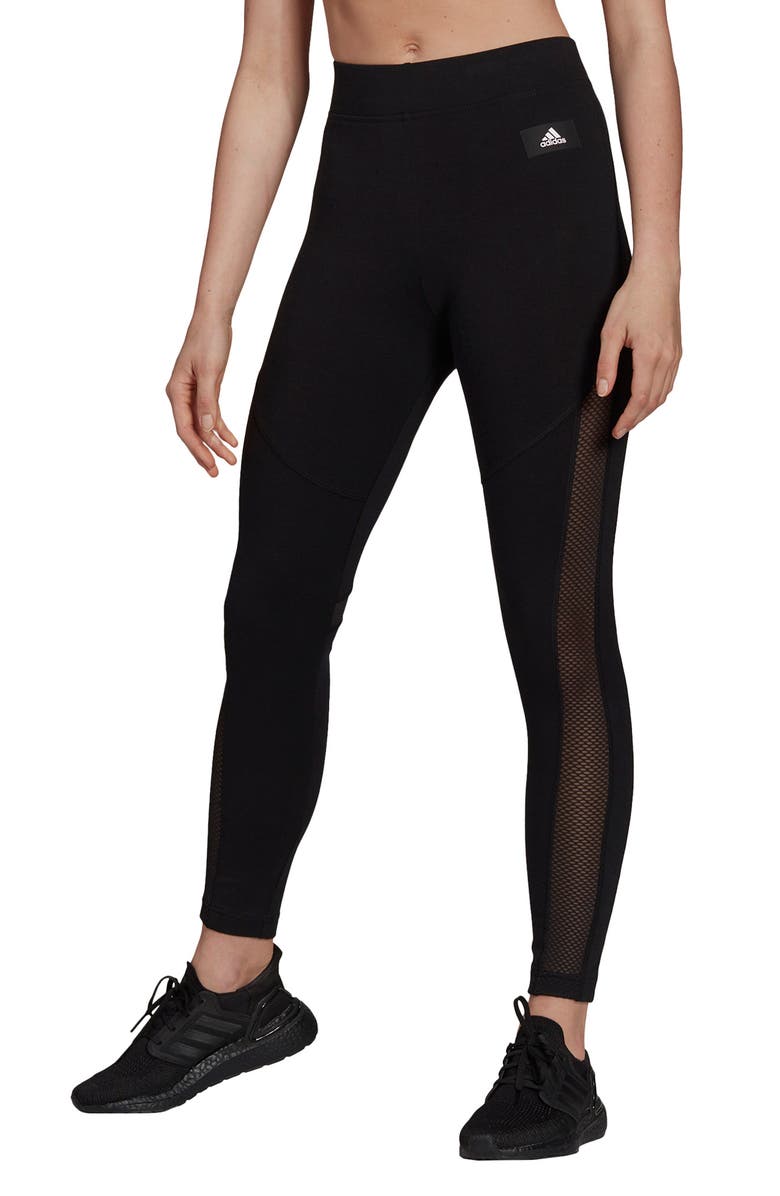 adidas Sportswear Mesh Tights, Main, color,