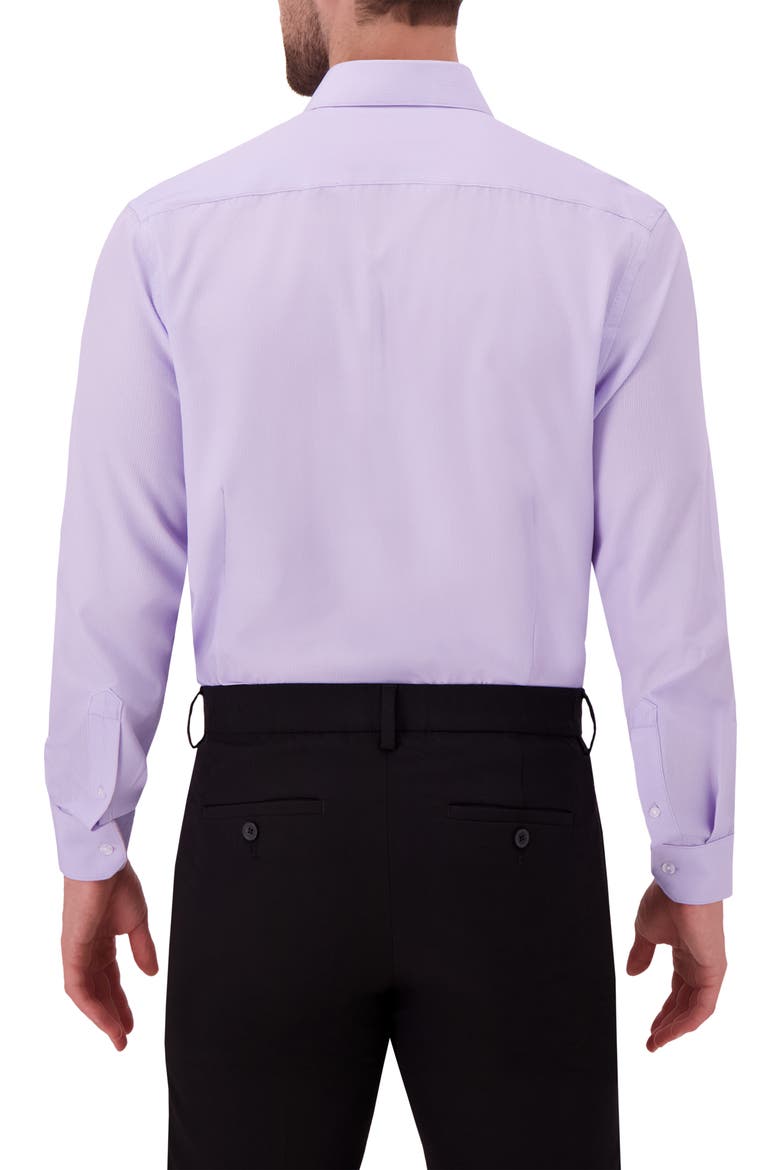 Slim Fit 4-Way Stretch Button-Up Shirt, Alternate, color, PURPLE