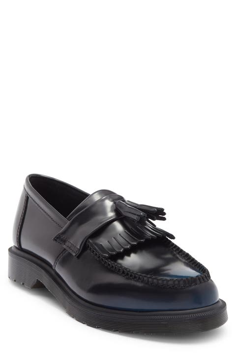 Adrian Arcadia Rub Off Leather Tassel Loafer (Men)