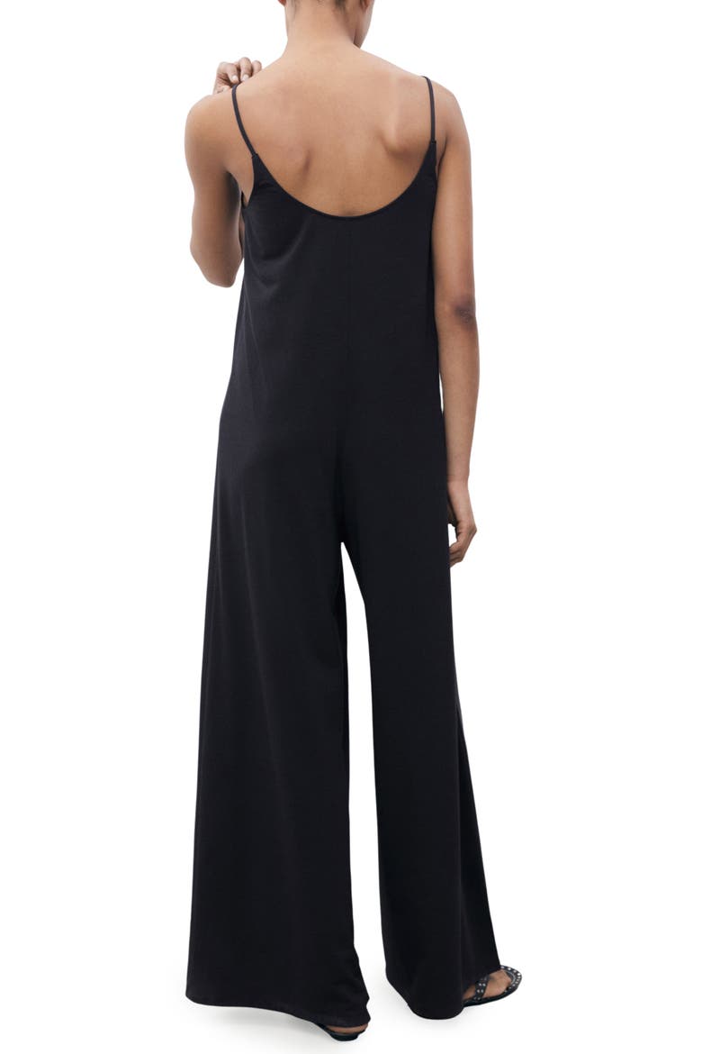 Sleeveless Wide Leg Jumpsuit, Alternate, color, DARK NAVY