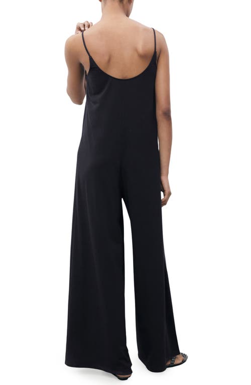 Mango Sleeveless Wide Leg Jumpsuit