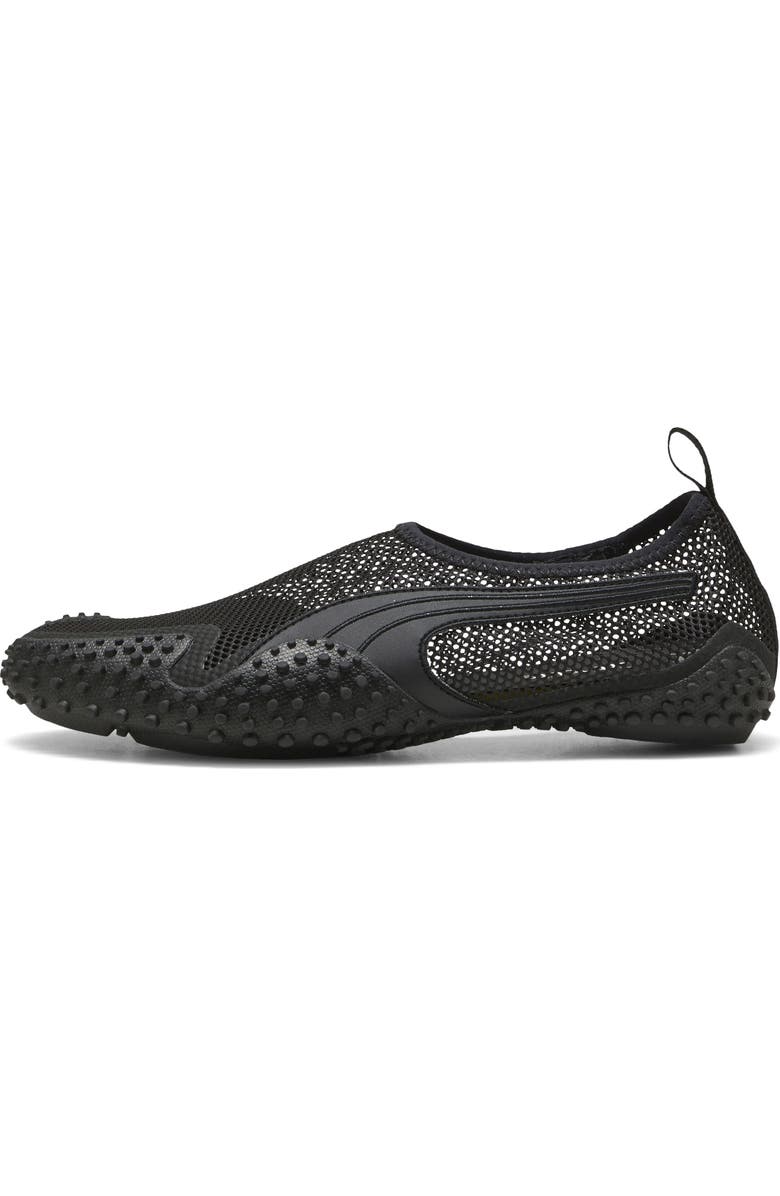 PUMA Gender Inclusive Mostro Flex Mesh Slip-On, Alternate, color, Puma Black