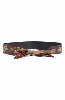3PK SCARF CINCH BELT SET