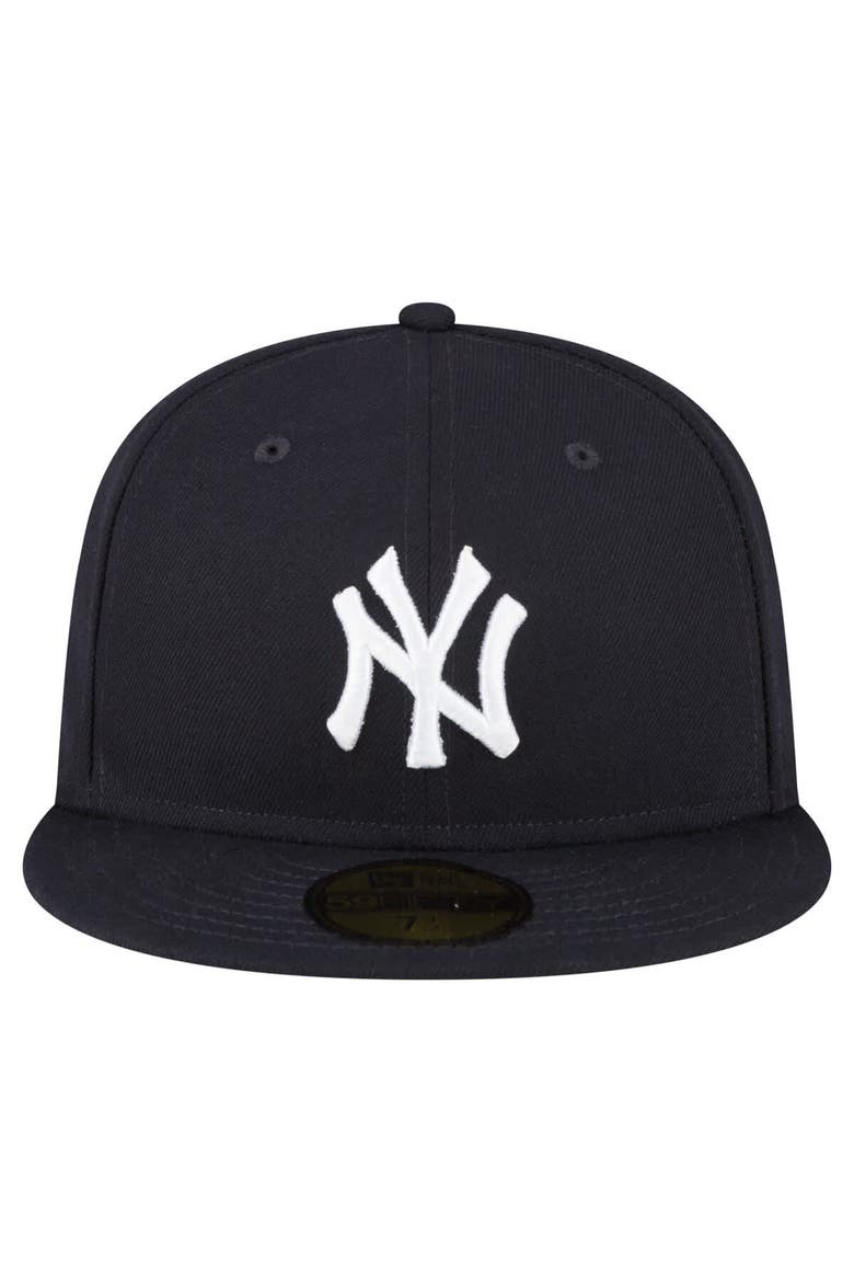 Men's New Era CC Sabathia Navy New York Yankees 2025 National Baseball Hall of Fame 59FIFTY Fitted Hat, Alternate, color, Navy