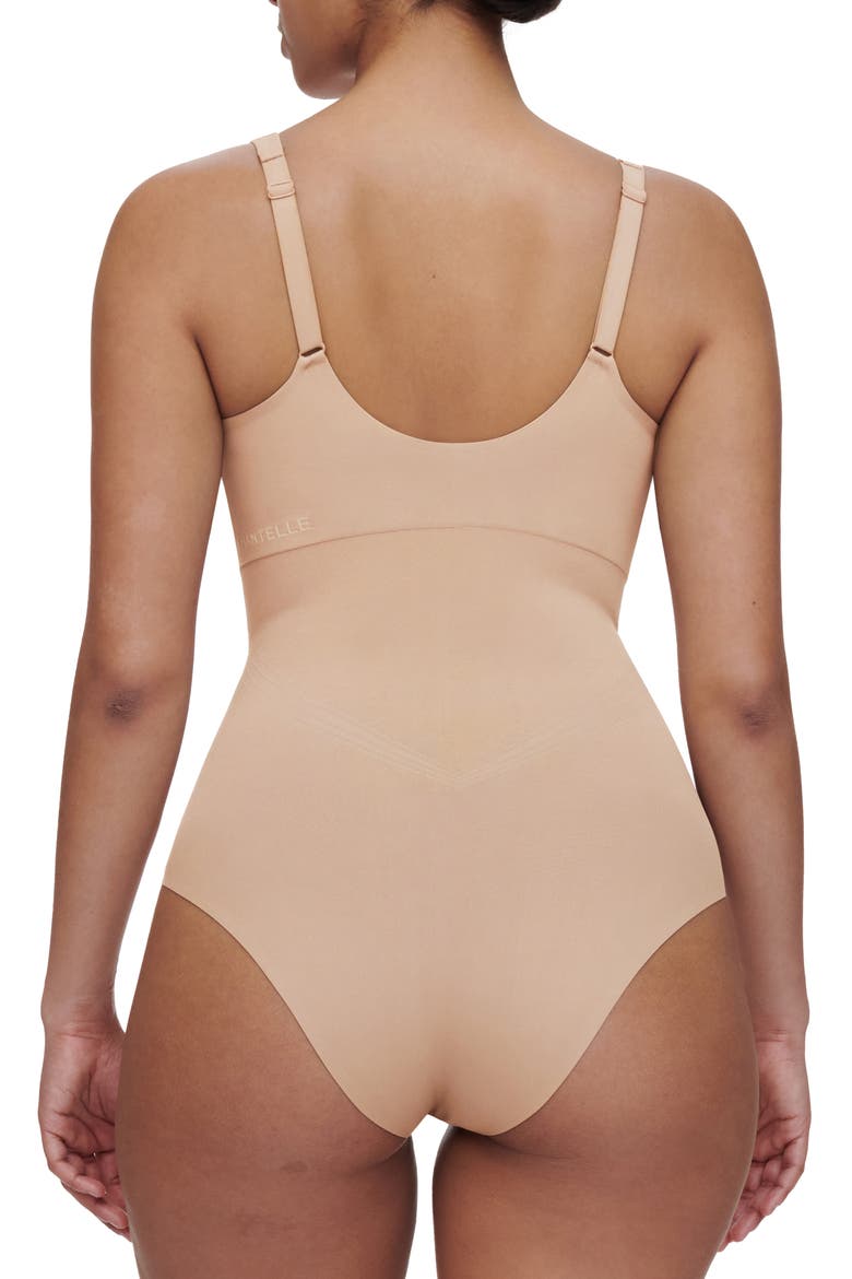 Smooth Comfort Sculpting Bodysuit, Alternate, color, CLAY BEIGE