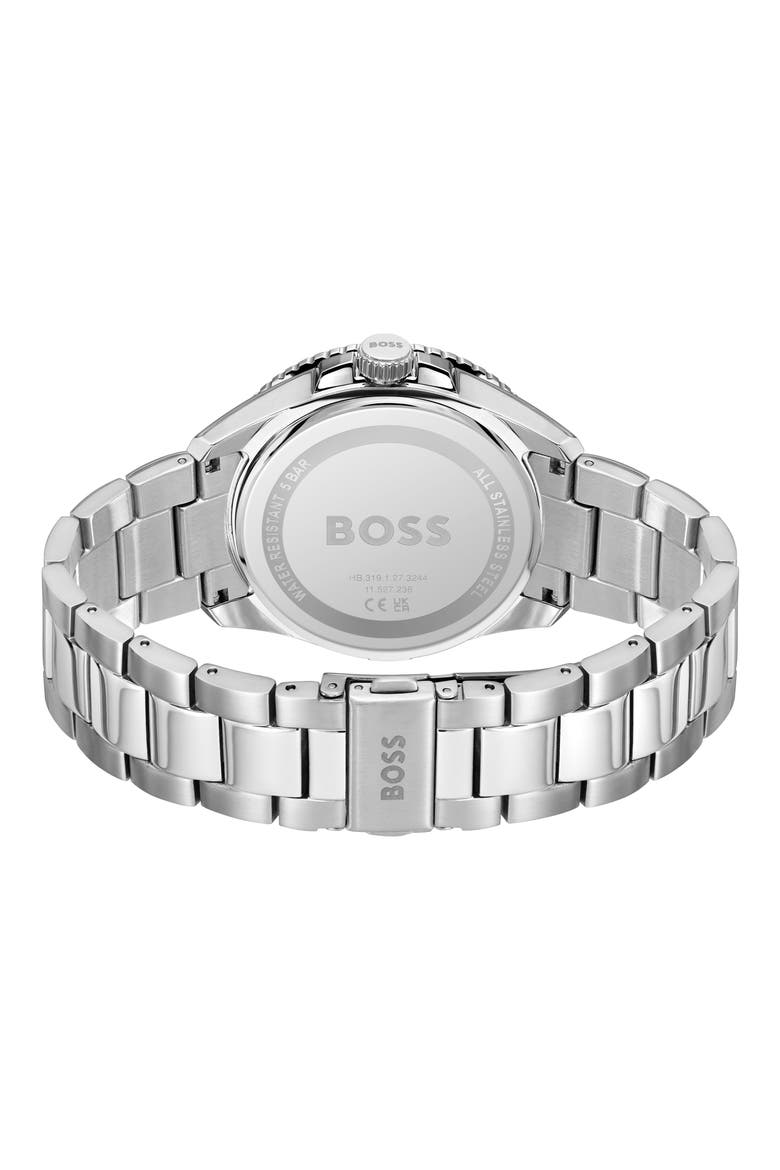 Runner Bracelet Watch, 44mm, Alternate, color, BLUE DIAL