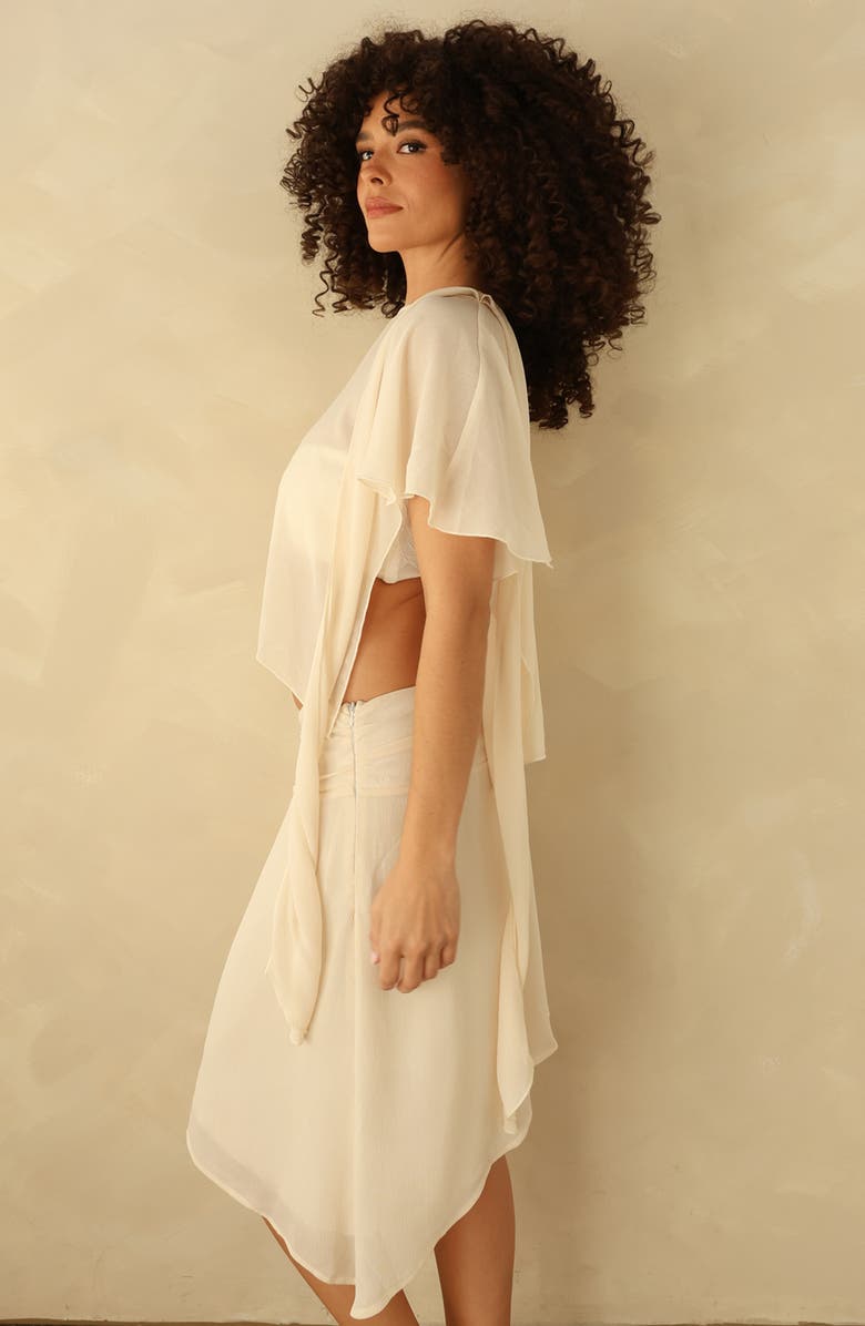 Dippin Daisys Sunbeam Skirt, Alternate, color, Dove