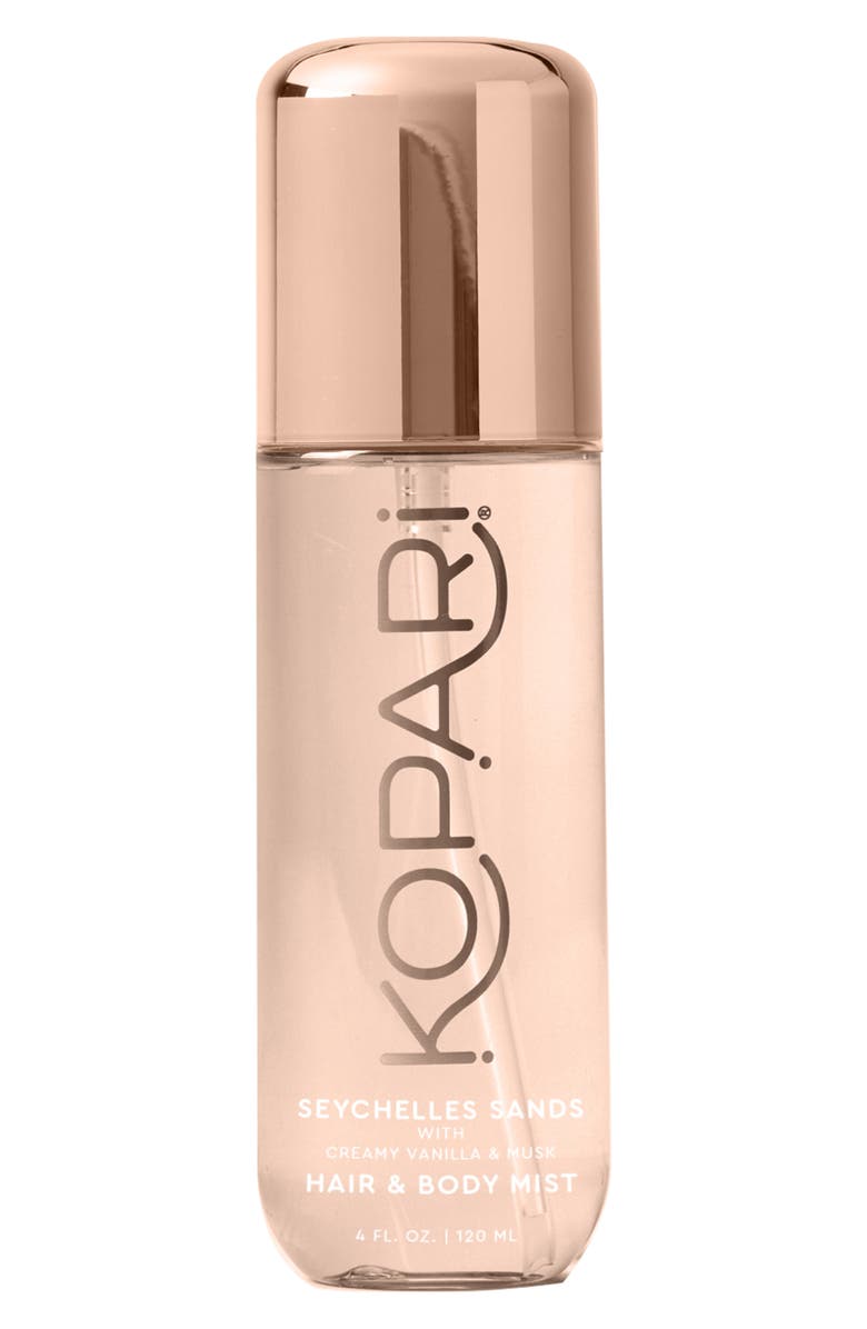 Kopari Hair & Body Mist, Main, color, Seychelles Sands