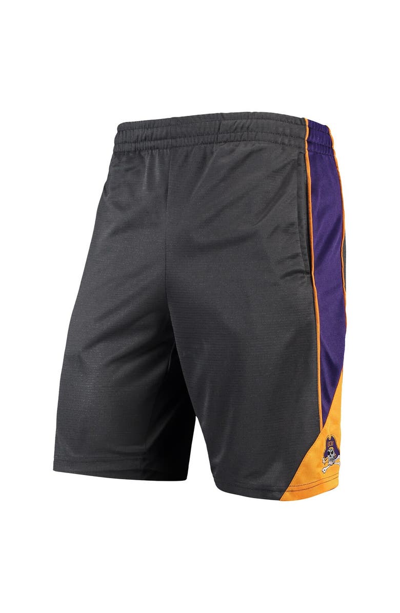 COLOSSEUM Men's Colosseum Charcoal ECU Pirates Turnover Team Shorts, Main, color, Charcoal
