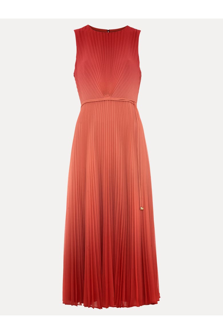 Simara Floral Dress, Alternate, color, Red