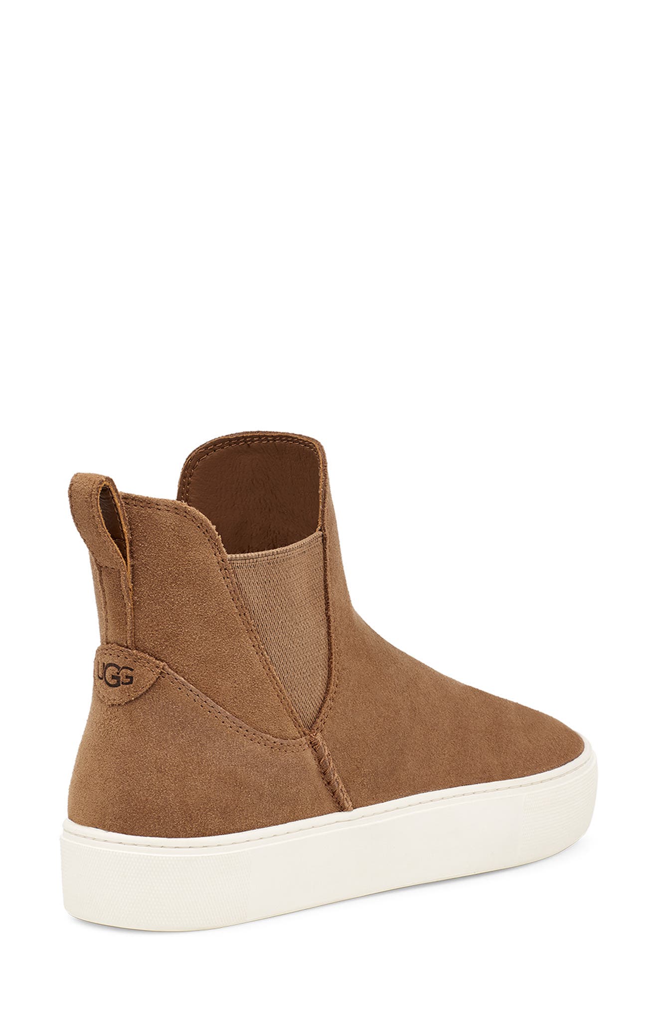 Mauna Sneaker Boot, Alternate, color, CHESTNUT SUEDE