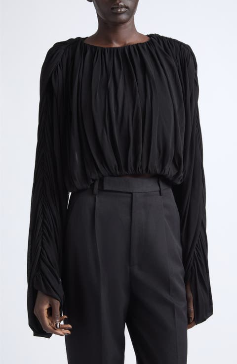 Micka Ruched Jersey Top