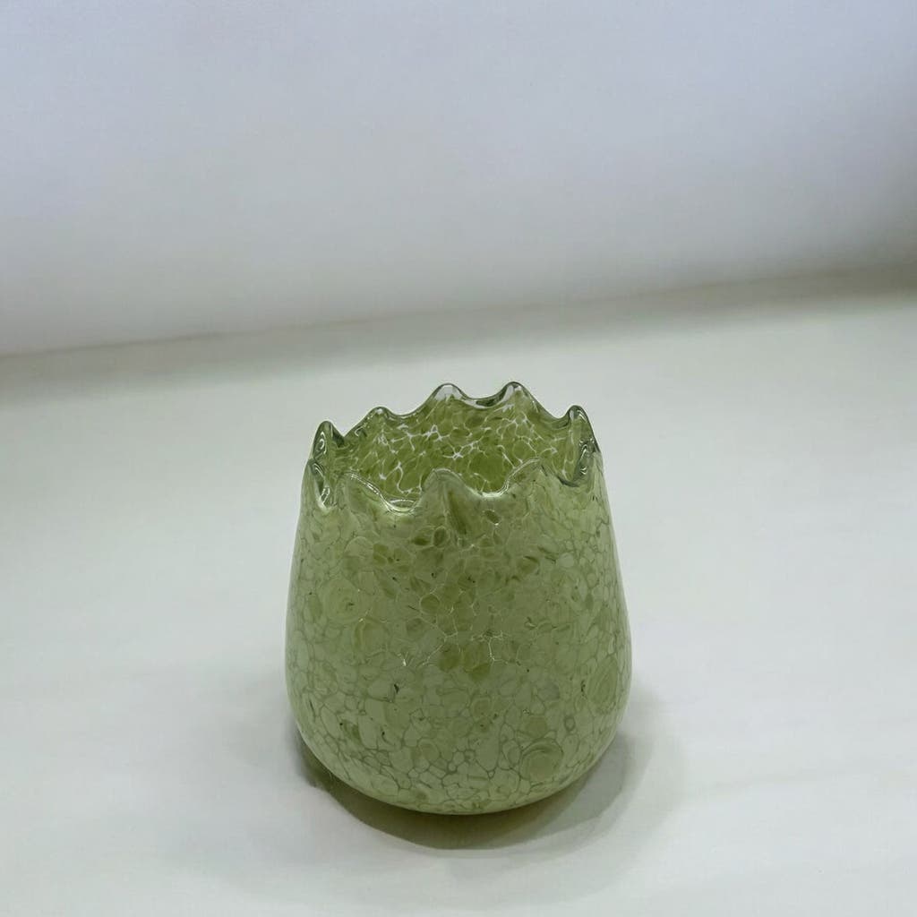 Meso Goods Tule Vase By Diego Olivero Studio In Green