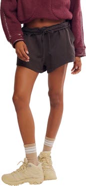 Free People High Press High Rise Cotton Shorts