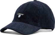 Barbour Preston Cotton Corduroy Baseball Cap