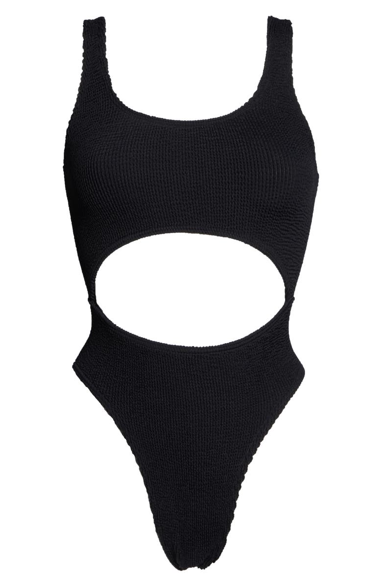 bond-eye BOUND by Bond-Eye The Mishy High Cut Ribbed One-Piece Swimsuit, Alternate, color, 