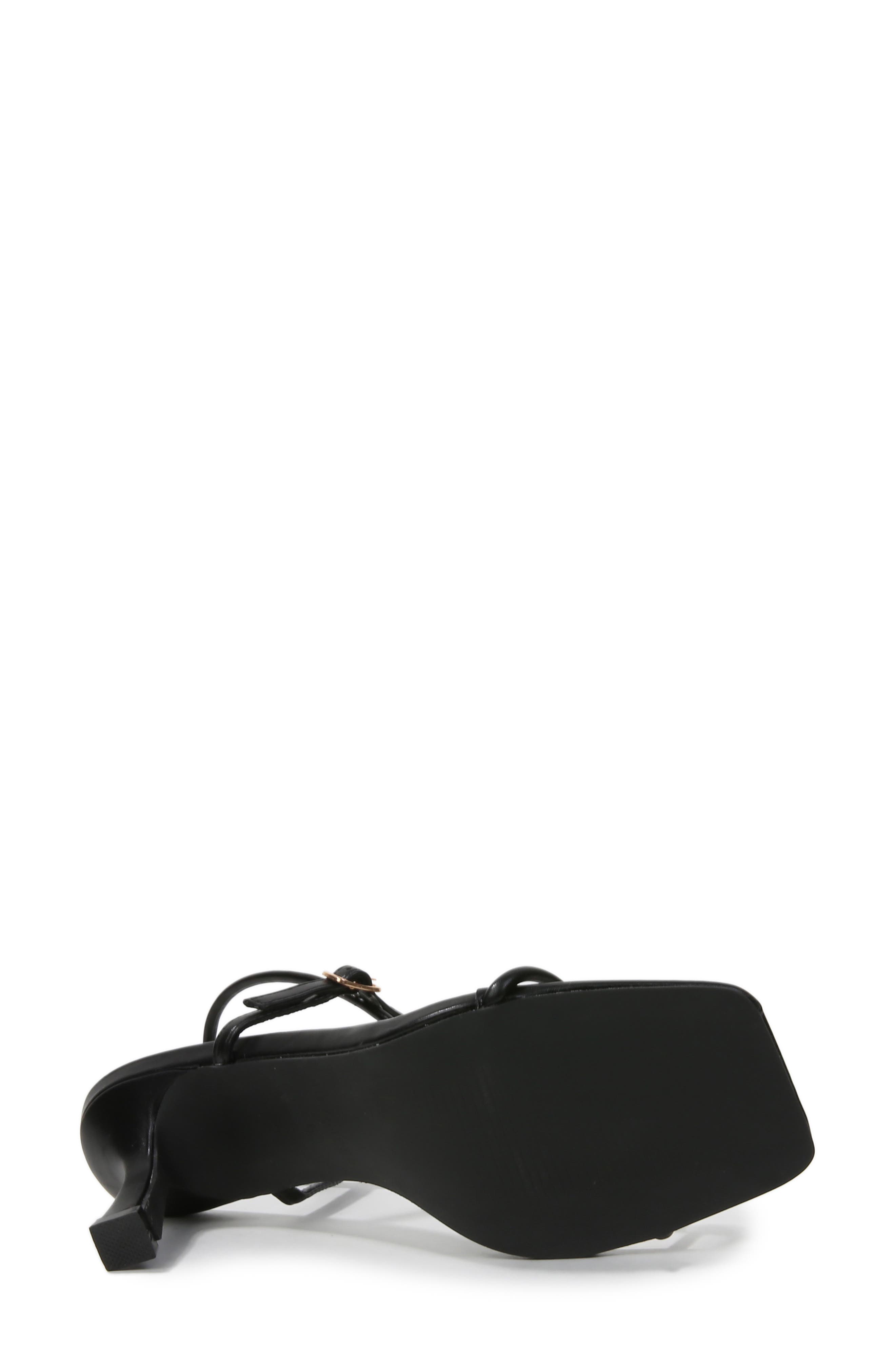 BERNESS Hisako Strappy Sandal, Alternate, color, Black