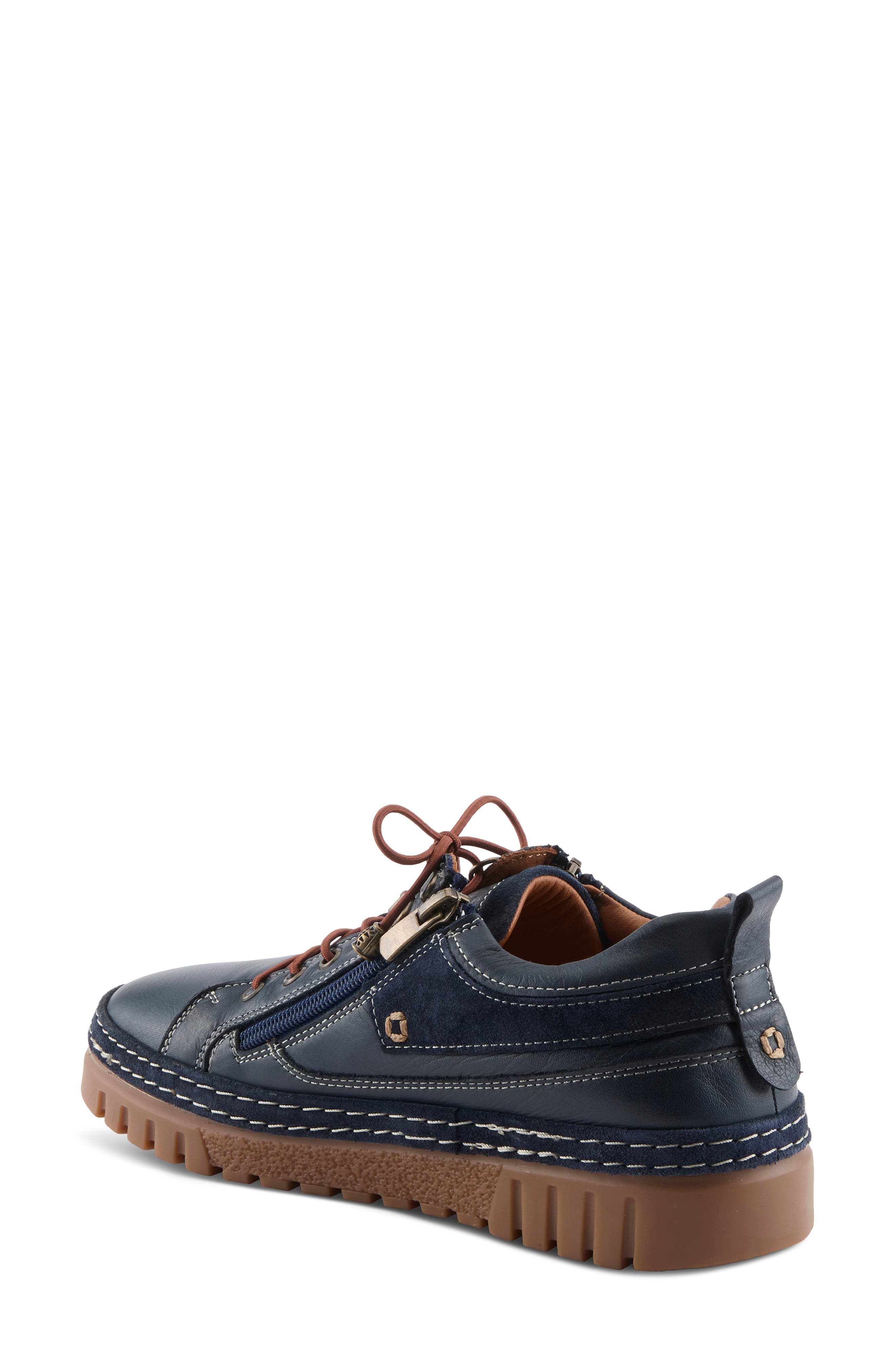 Lauria Sneaker, Alternate, color, NAVY