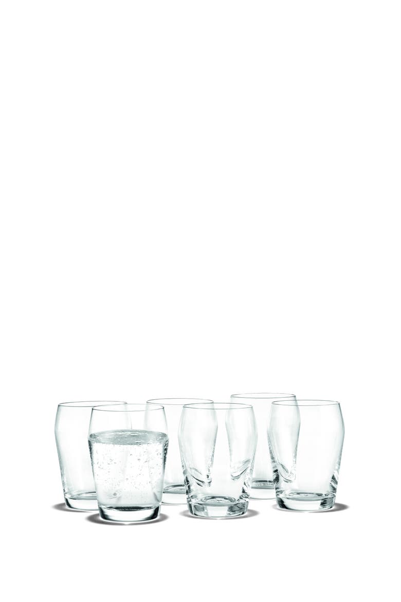 Perfection 6-Piece Short Tumbler Set, Main, color, Clear
