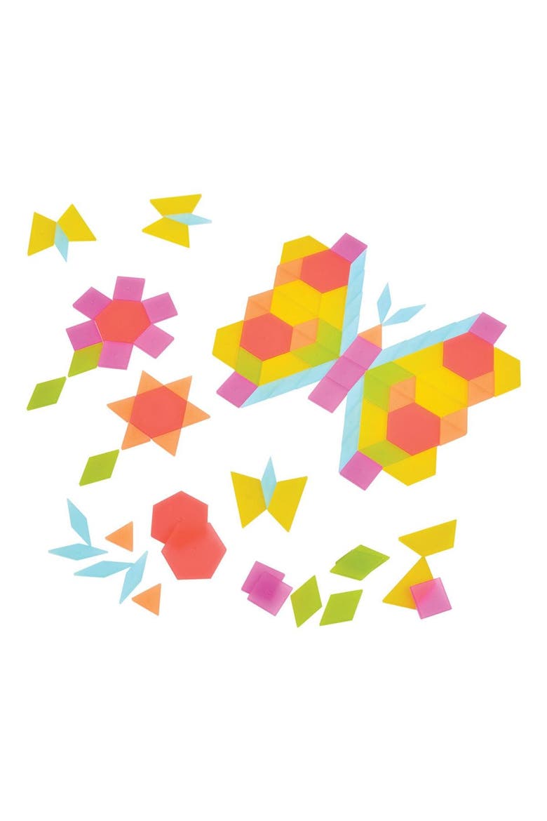 Translucent Tangram Tiles - 250 Pieces, Alternate, color, Multicolored