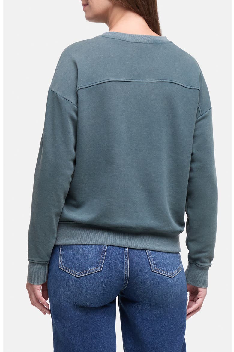 Jade Crewneck Sweatshirt, Alternate, color, DEEP TEAL