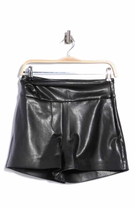 Finch Faux Leather Shorts
