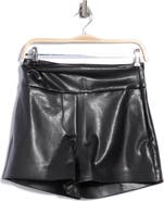 JBQ Finch Faux Leather Shorts