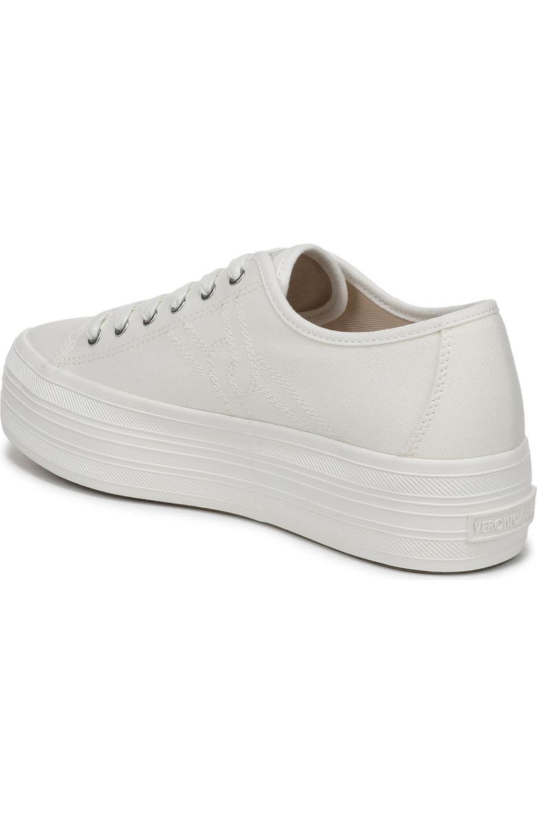 Veronica Beard Truett Platform Sneaker, Alternate, color, Coconut